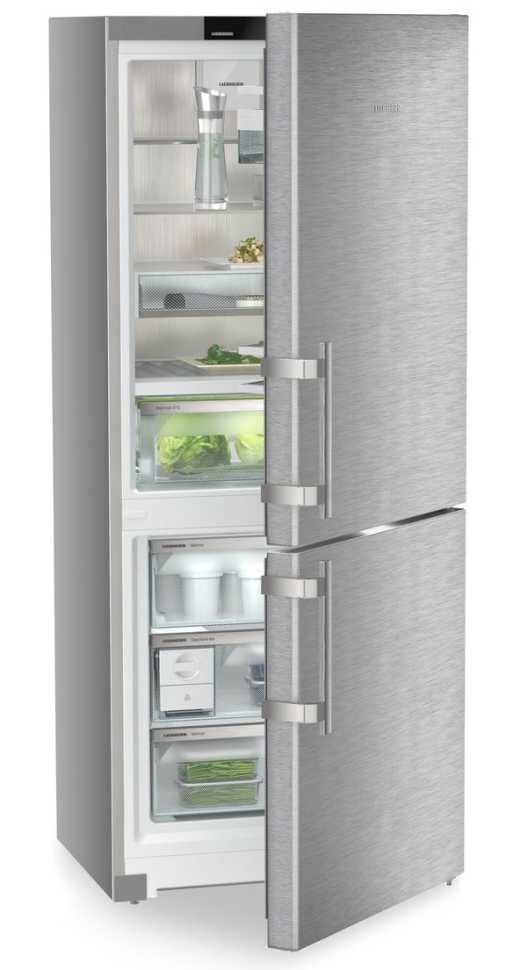 Двухкамерный холодильник Liebherr CBNsdc 765i-20 001 BioFresh NoFrost нержавеющая сталь