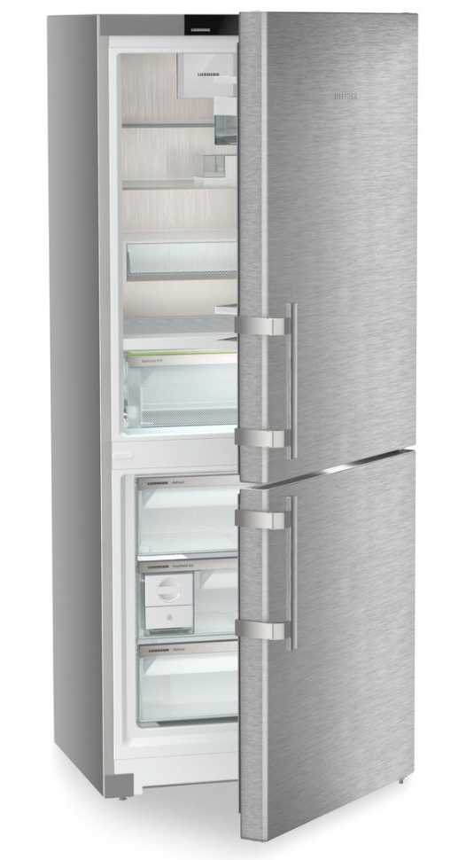 Двухкамерный холодильник Liebherr CBNsdc 765i-20 001 BioFresh NoFrost нержавеющая сталь