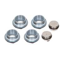 Комплект монтажный Royal Thermo 1”х 3/4&quot; черный