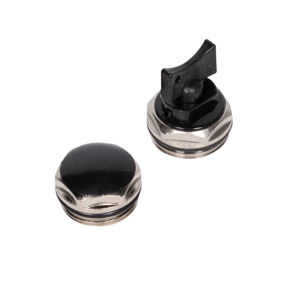 Комплект монтажный Royal Thermo 1”х 3/4" черный