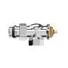 Набор термостатический осевой Royal Thermo Design 1/2"М30х1,5 (Хром)