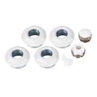 Комплект монтажный Royal Thermo 1”х 1/2&quot; белый