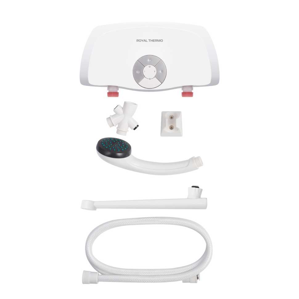 Водонагреватель проточный Royal Thermo SmartFix TS (6,5 kW) - кран+душ