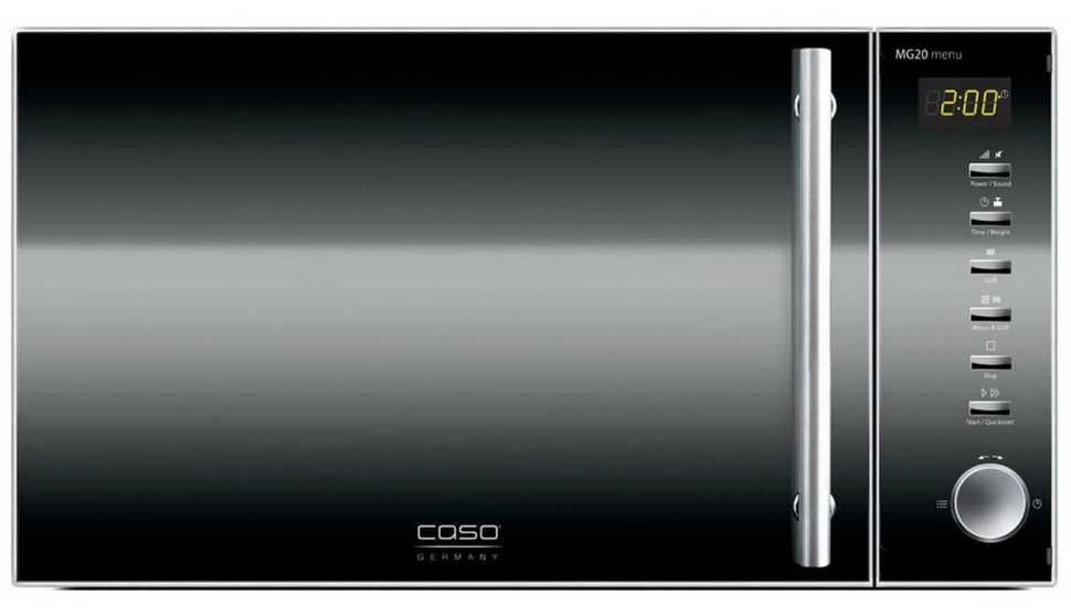 Микроволновая печь - СВЧ Caso MG 20 Menu Black
