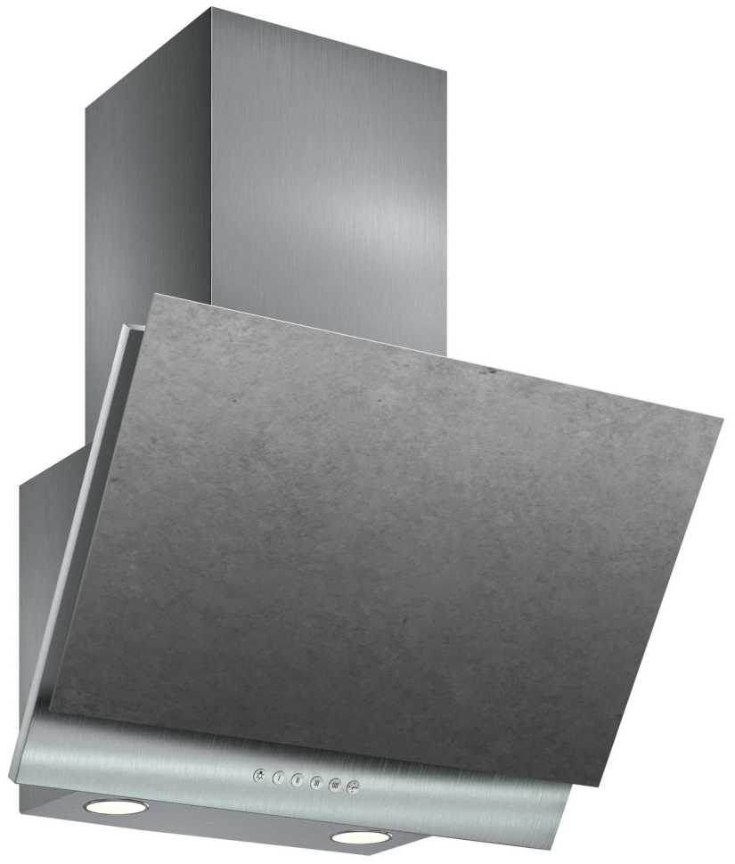 Вытяжка Elikor Рубин Ceramics S4 60Н-700-Э4Д нержавеющая сталь/цемент керамогранит