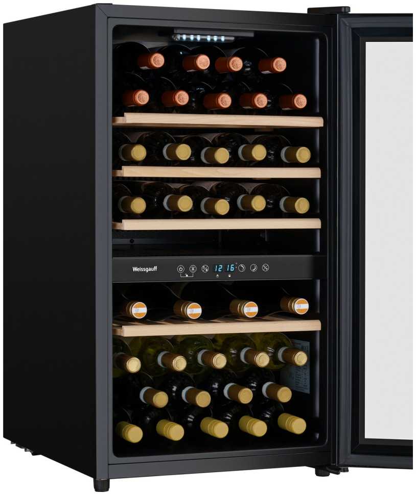 Винный шкаф Weissgauff WWC-49 DB DualZone