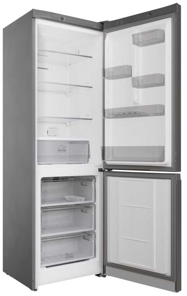 Двухкамерный холодильник Hotpoint HT 4180 S серебристый