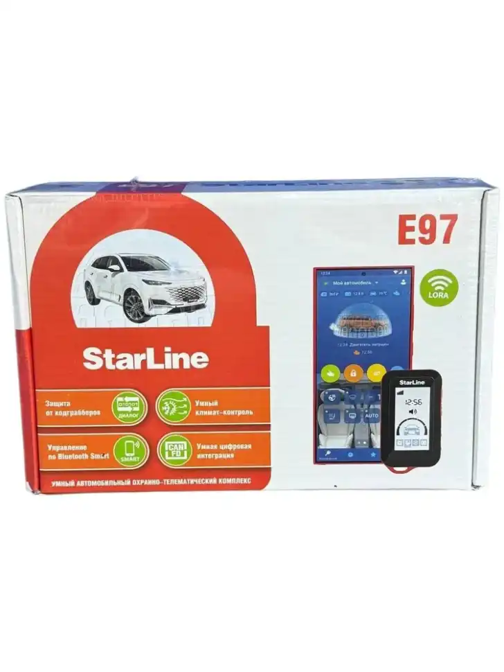 StarLine E97 LoRa - автосигнализация с автозапуском 