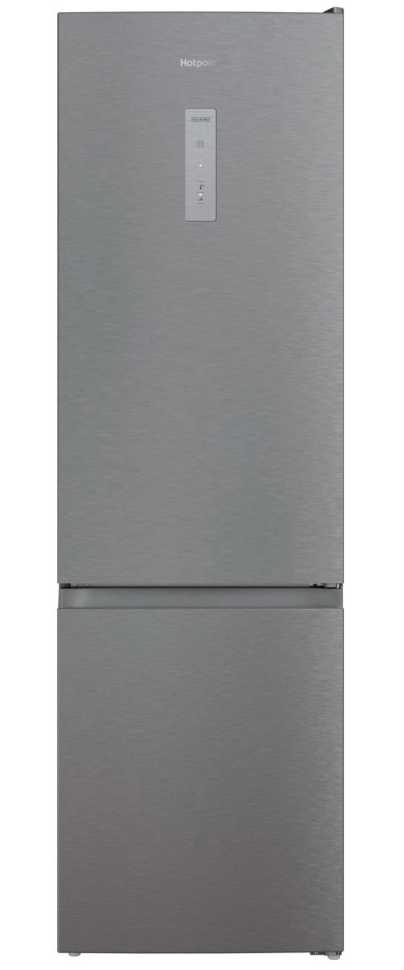 Двухкамерный холодильник Hotpoint HT 5200 MX нержавеющая сталь
