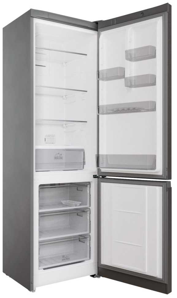 Двухкамерный холодильник Hotpoint HT 5200 MX нержавеющая сталь