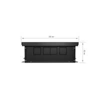 Конвектор внутрипольный Royal Thermo ATRIUM-110/300/1500-DG-U-LB