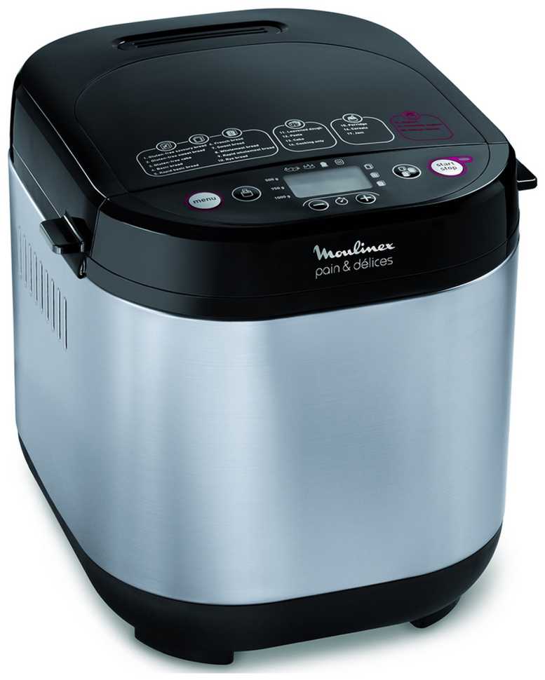 Хлебопечка Moulinex Pain & Delices OW240E30, черный/серый