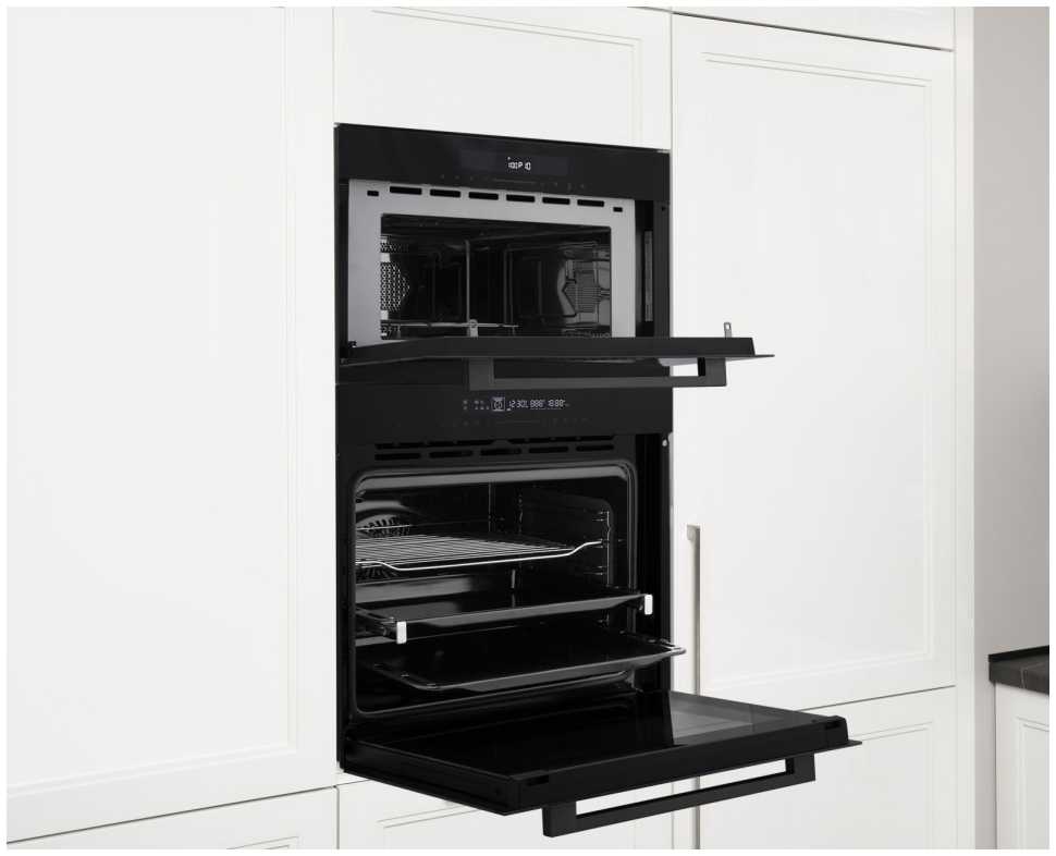 Встраиваемая микроволновая печь СВЧ Weissgauff BMWO-341 DB Black Edition
