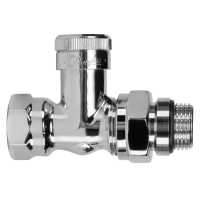 Набор термостатический прямой Royal Thermo Design 1/2&quot; Click (Хром) с термоголовкой Design (Хром)
