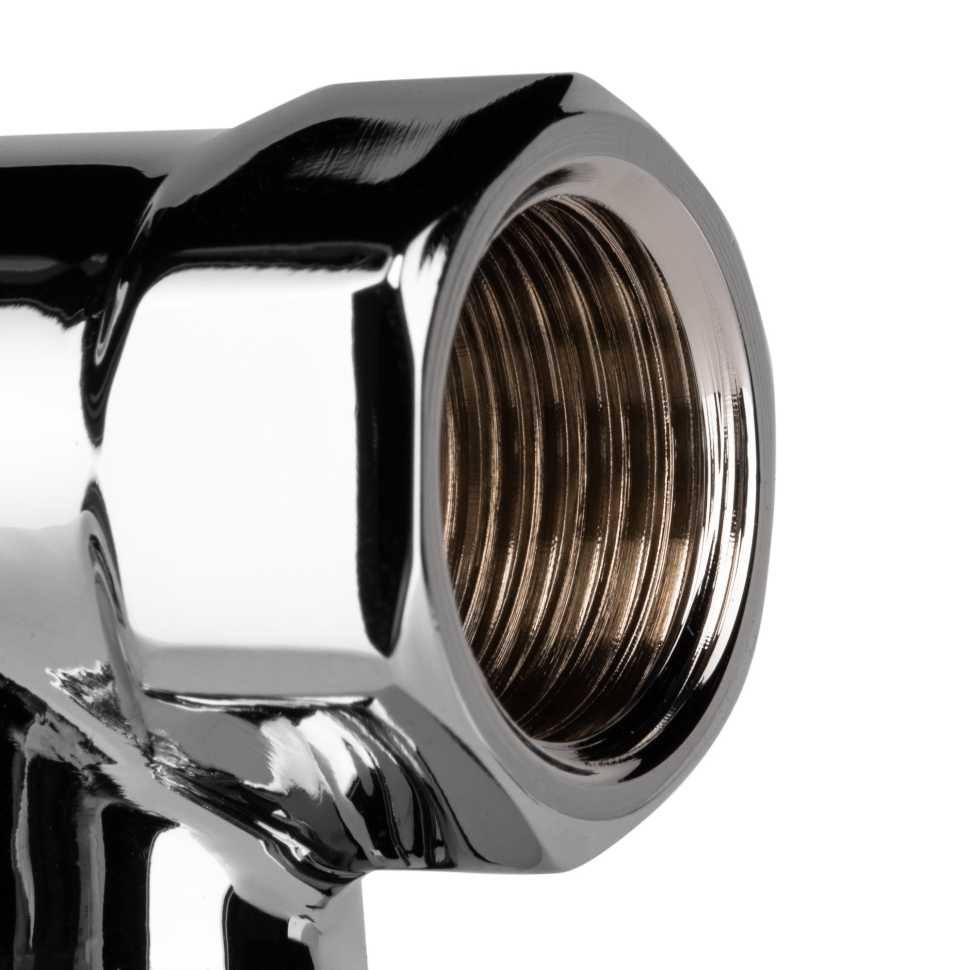 Набор термостатический прямой Royal Thermo Design 1/2" Click (Хром) с термоголовкой Design (Хром)