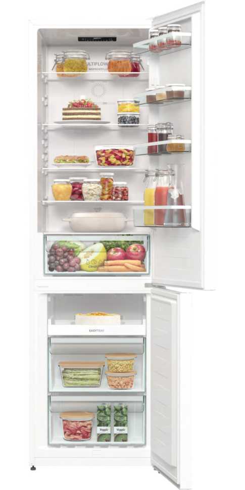 Двухкамерный холодильник Gorenje NRK6201PW4
