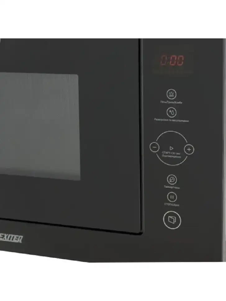 Встраиваемая микроволновая печь СВЧ Exiteq EXM-106 black