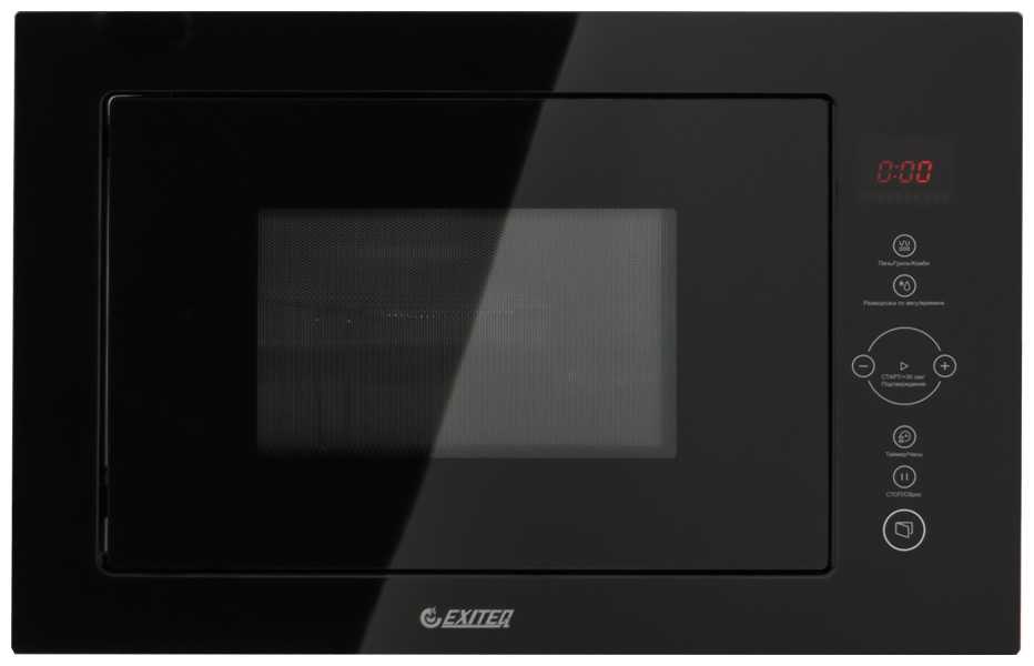 Встраиваемая микроволновая печь СВЧ Exiteq EXM-106 black