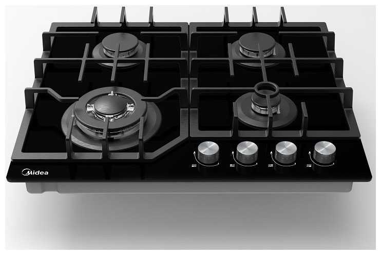Газовая варочная панель Midea MG643TGB