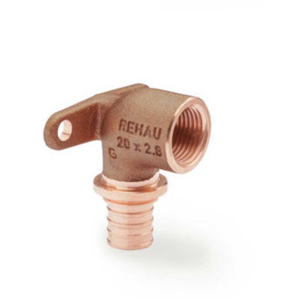 Угольник REHAU настенный ВР 25-3/4" RX+ , бронза