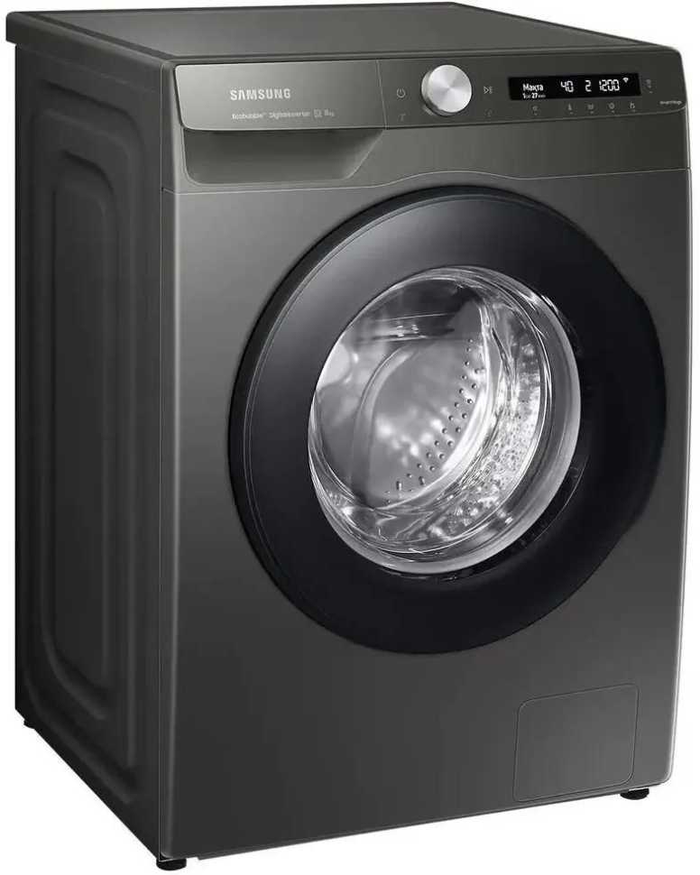 Стиральная машина Samsung WW80AG6S24AN/LD графит