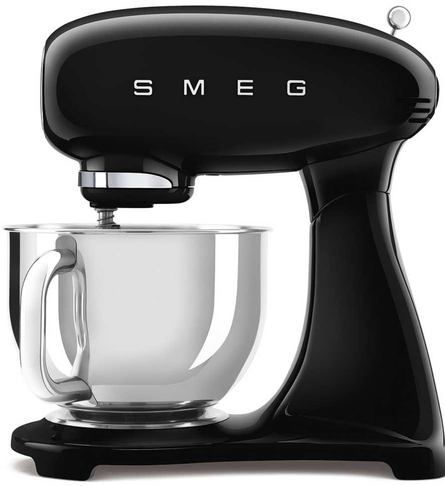 Миксер Smeg SMF03BLEU, черный (полностью окрашенный корпус)