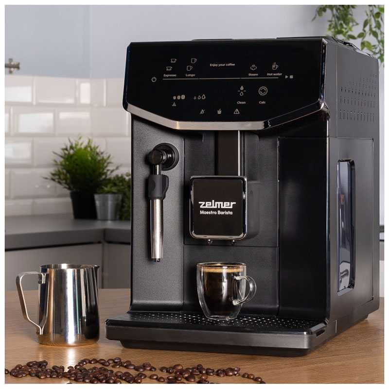 Кофемашина автоматическая Zelmer ZCM8121 Maestro Barista 71705258P черный