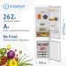 Встраиваемый двухкамерный холодильник Indesit IBH 18