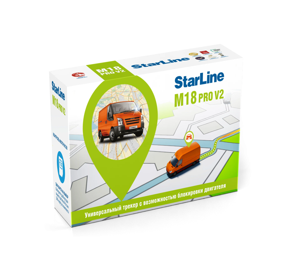StarLine M18 Pro V2 - универсальный мониторинговый трекер 