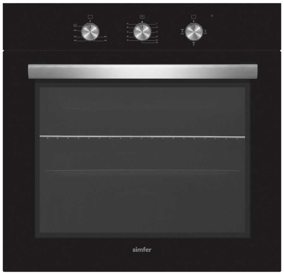 Газовый духовой шкаф Simfer B6GB12016