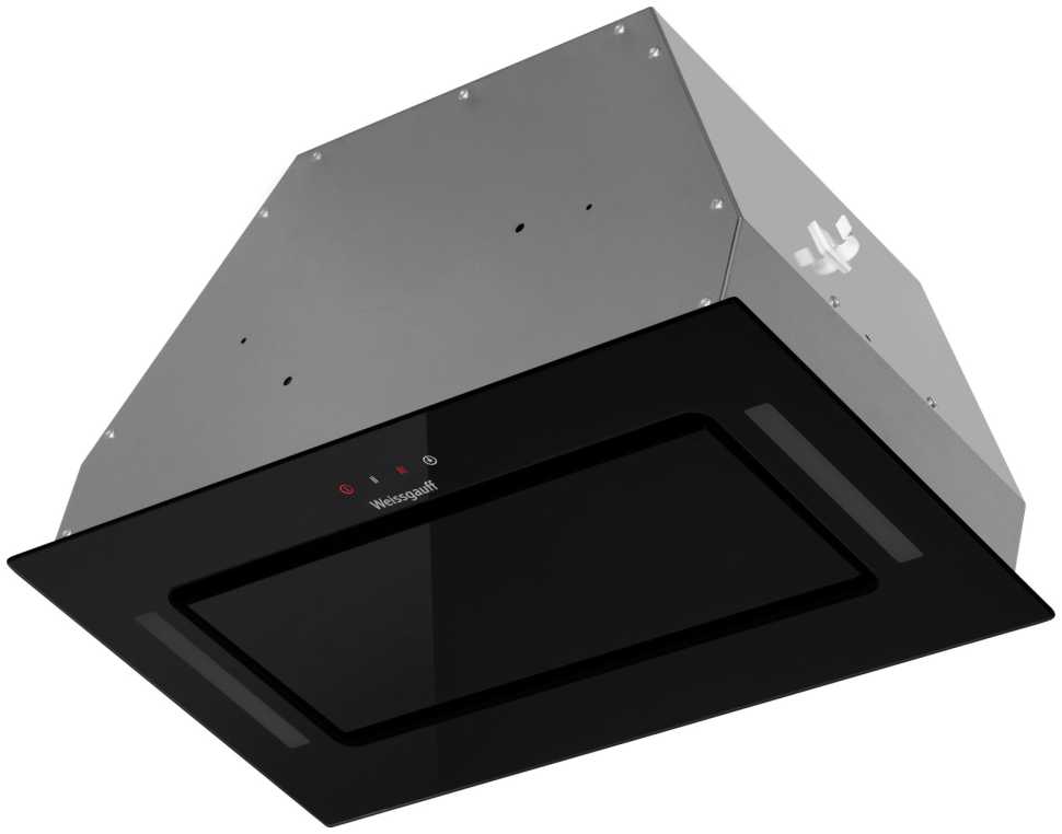 Вытяжка Weissgauff Intense 600 Touch Black Glass