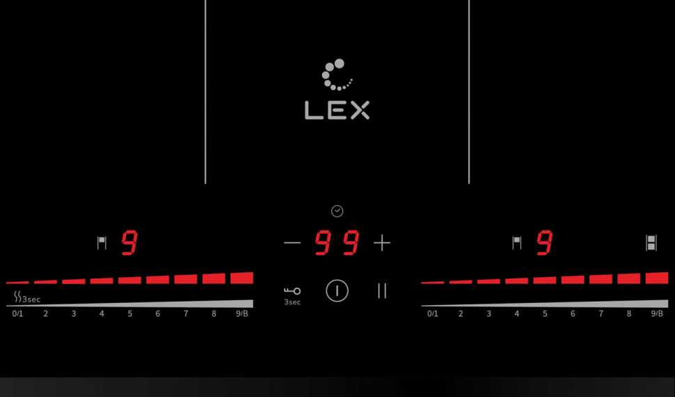 Электрическая варочная панель LEX EVI 641C BL