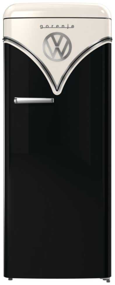Однокамерный холодильник Gorenje OBRB615DBK