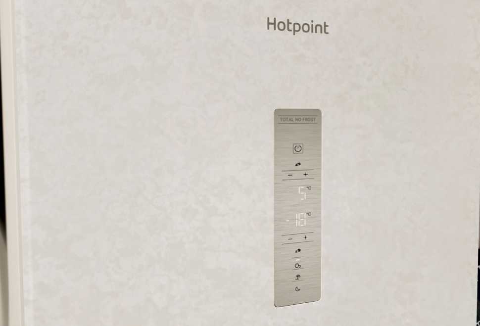 Двухкамерный холодильник Hotpoint HT 7201I AB O3 мраморный