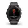 Умные часы Garmin Fenix 7X Pro Sapphire Solar Edition Титановый угольно-серый корпус с DLC-покрытием и титановым браслетом