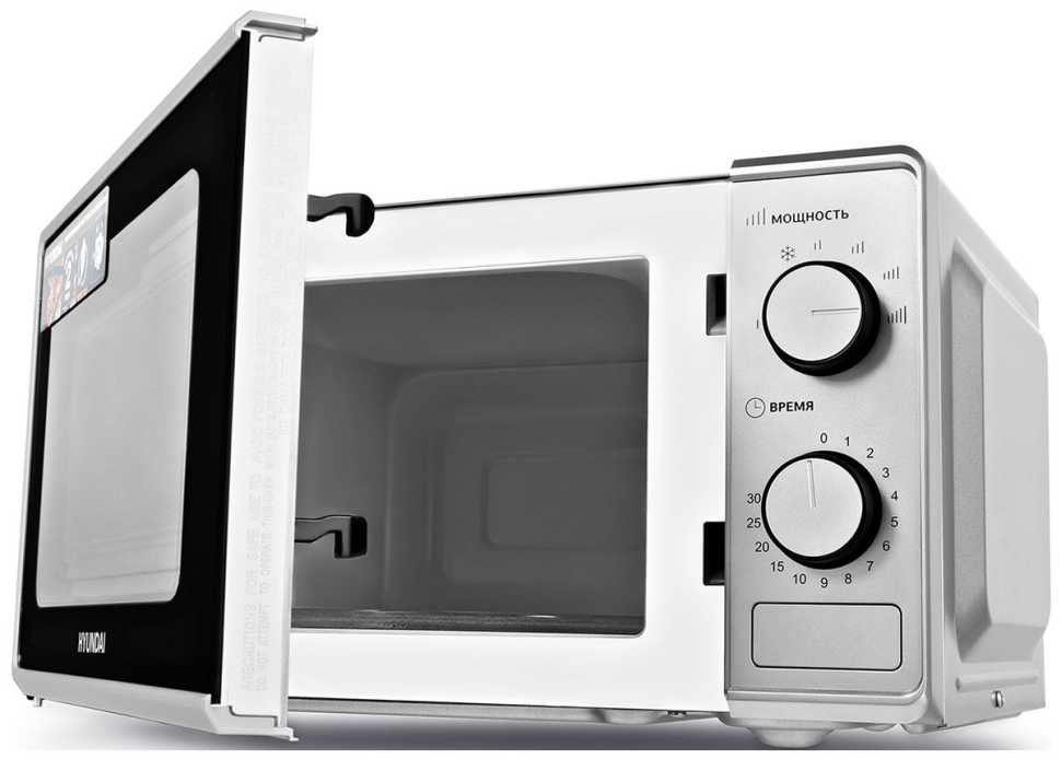 Микроволновая печь - СВЧ Hyundai HYM-M2042 20л. 700Вт серебристый