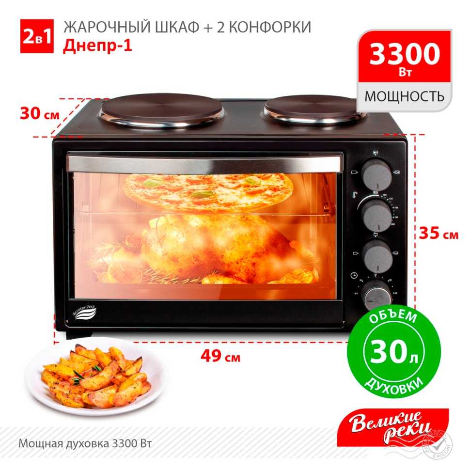 Электропечь Великие реки Днепр-1