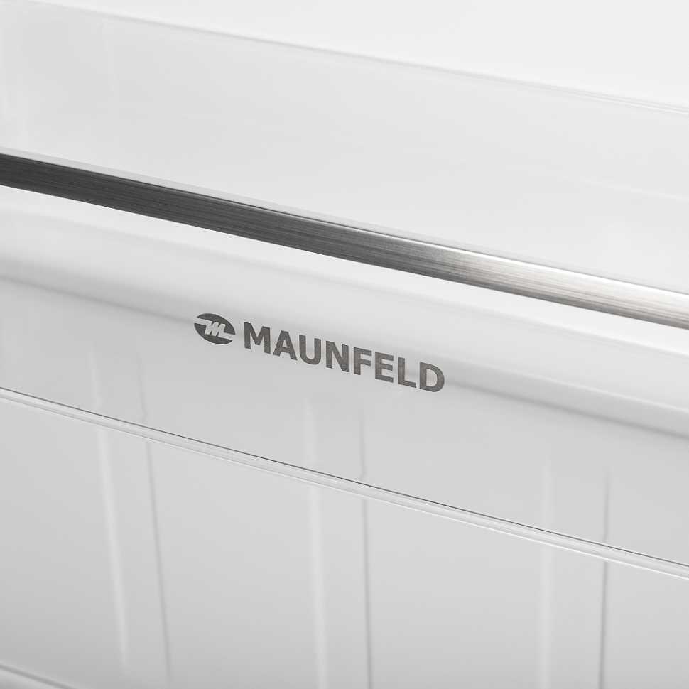 Двухкамерный холодильник Maunfeld MFF176SFW