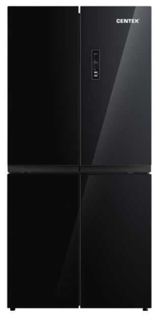 Многокамерный холодильник Centek CT-1756 NF Black Glass
