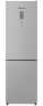 Двухкамерный холодильник Weissgauff WRK 195 D Full NoFrost Bru Steel Glass