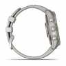 Умные часы Garmin Fenix 7 Pro Sapphire Solar титановый серый с серо-оранжевым ремешком