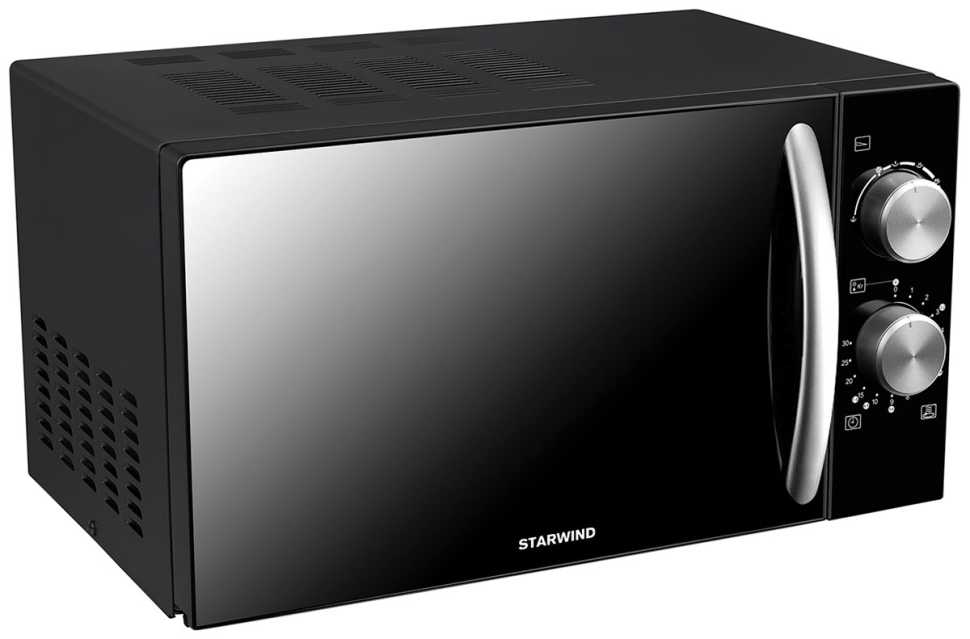Микроволновая печь - СВЧ Starwind SMW3420 20л. 700Вт черный/хром