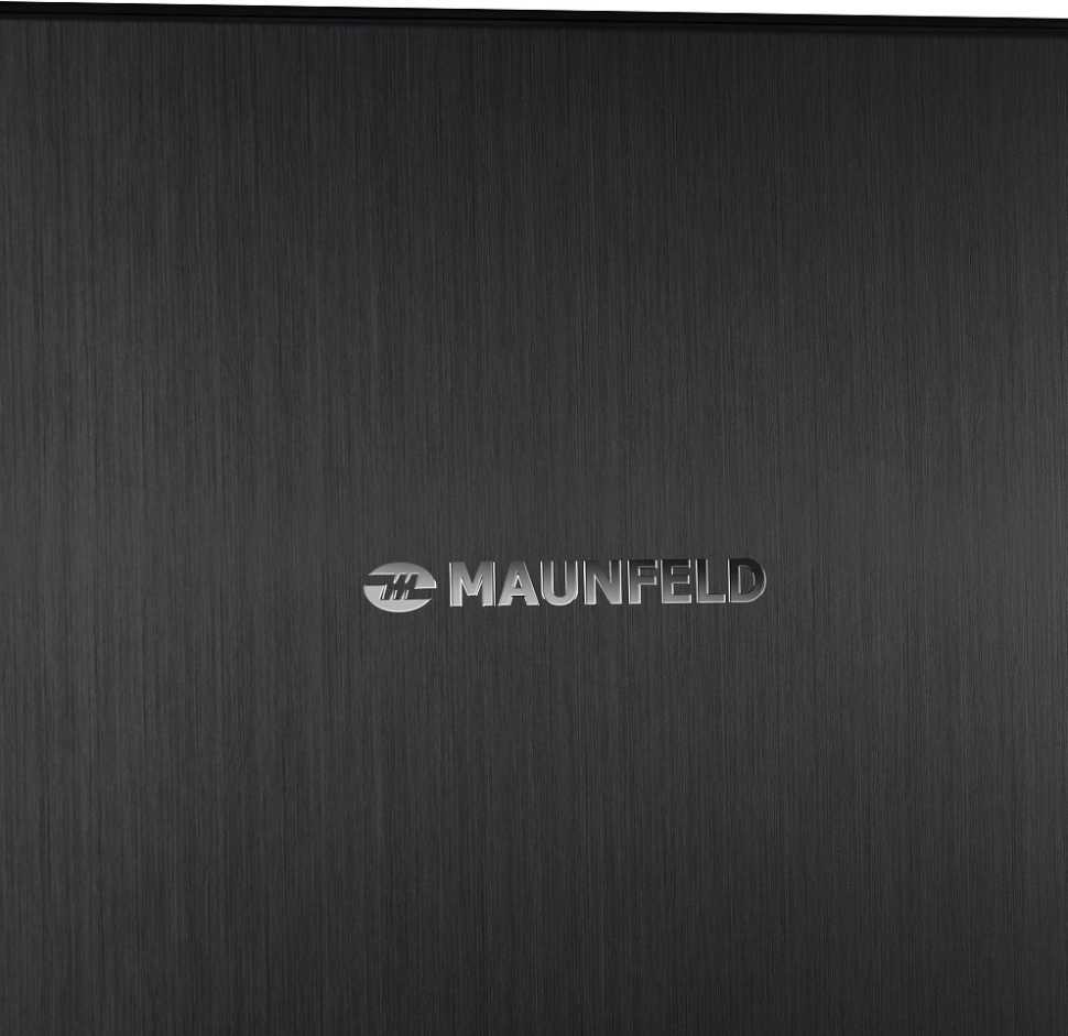 Двухкамерный холодильник Maunfeld MFF176SFSB