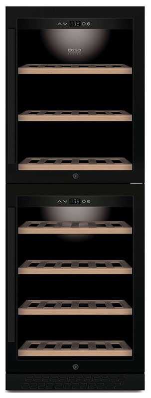 Винный шкаф Caso WineChef Pro 126-2D black