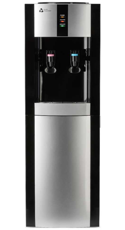 Кулер для воды Aquaalliance H1s-LD (00446) black/silver