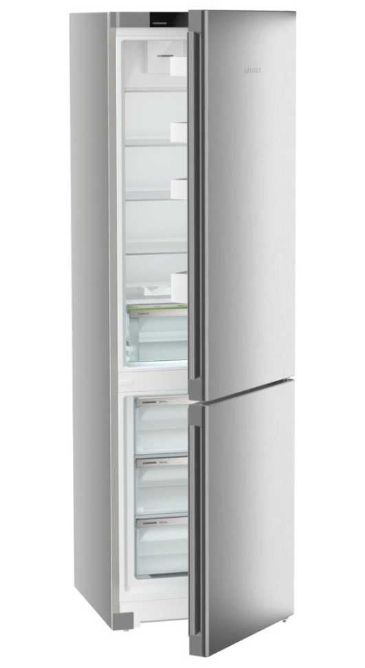 Двухкамерный холодильник Liebherr CNsfd 5703-22 001 NoFrost серебристый