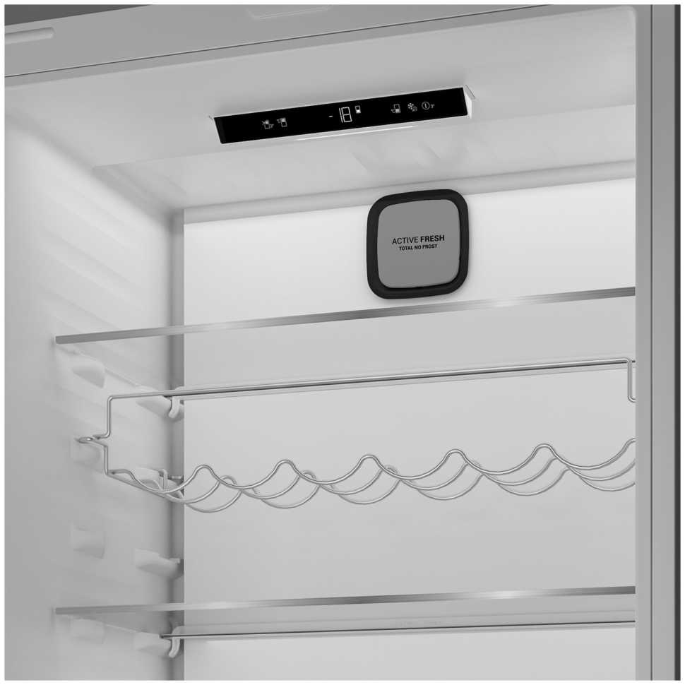 Встраиваемый двухкамерный холодильник Hotpoint HBT 400I, белый