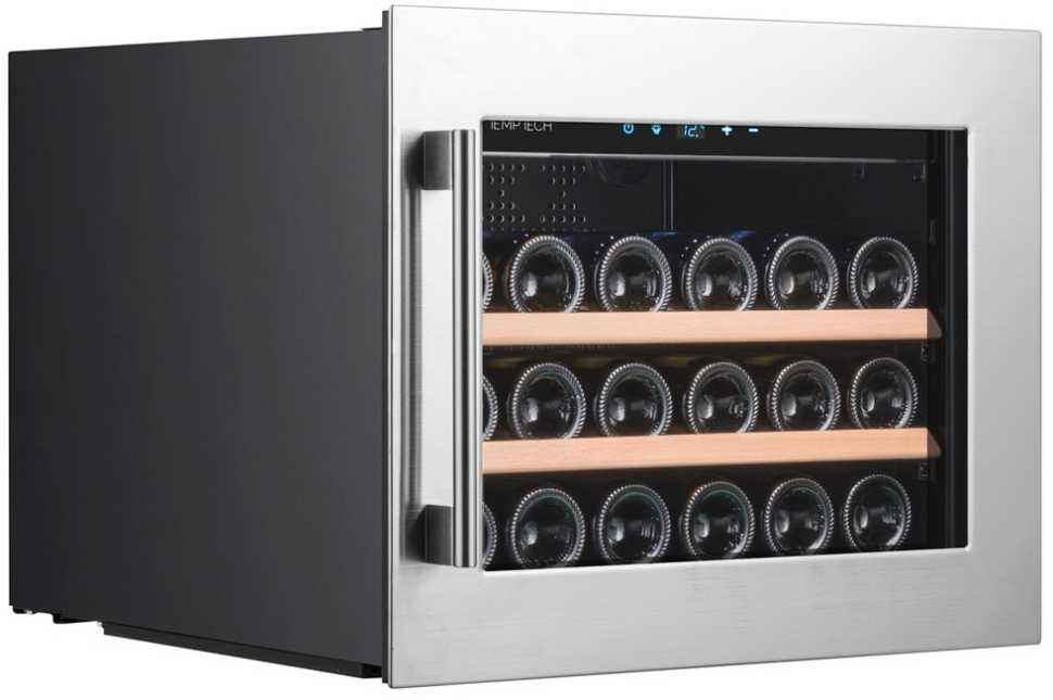 Встраиваемый винный шкаф Temptech OZ45SX-24