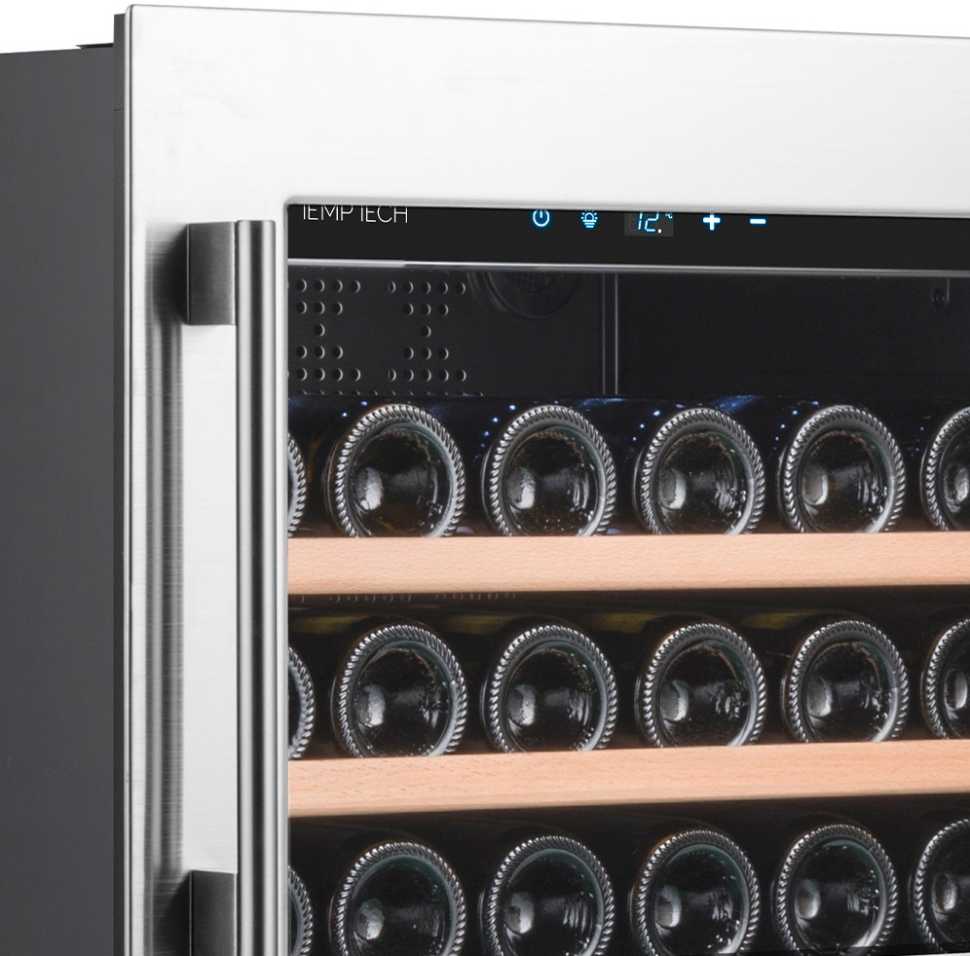 Встраиваемый винный шкаф Temptech OZ45SX-24