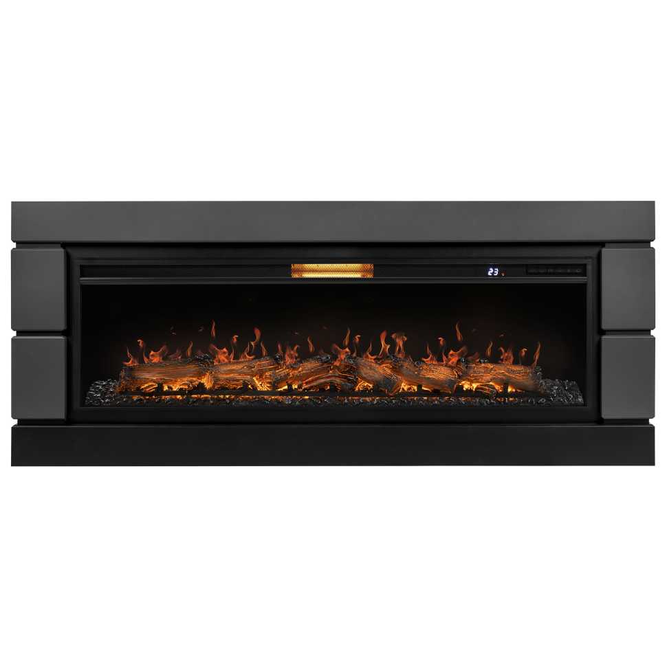 Каминокомплект: Очаг Royal Thermo Aurora RTFP/P-AR60LS, портал Moderno 60, графит